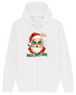 cu extraterestrii de Craciun - Holly jolly dude Hanorac cu fermoar Unisex Connector