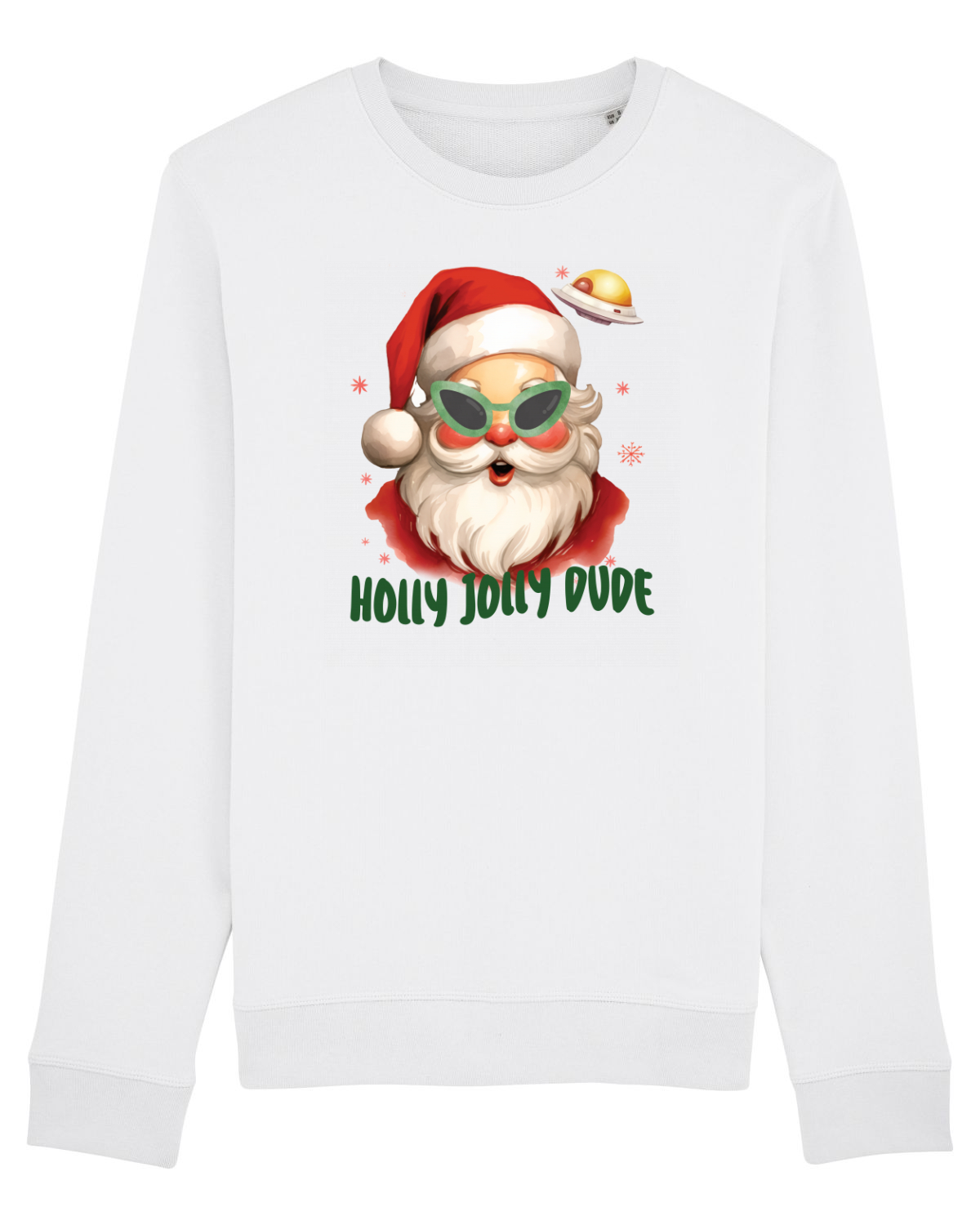 Bluză mânecă lungă Unisex Rise White