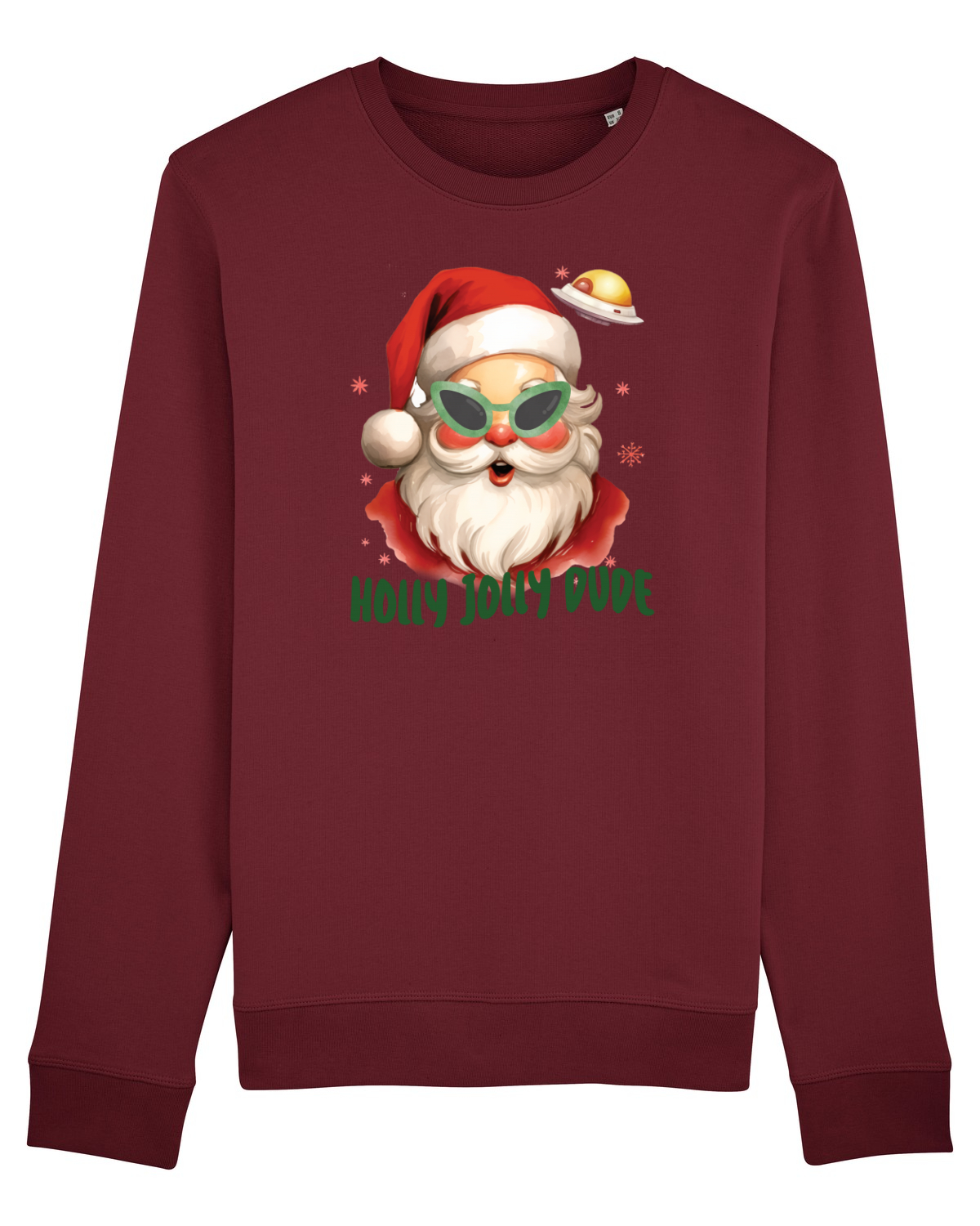 Bluză mânecă lungă Unisex Rise Burgundy