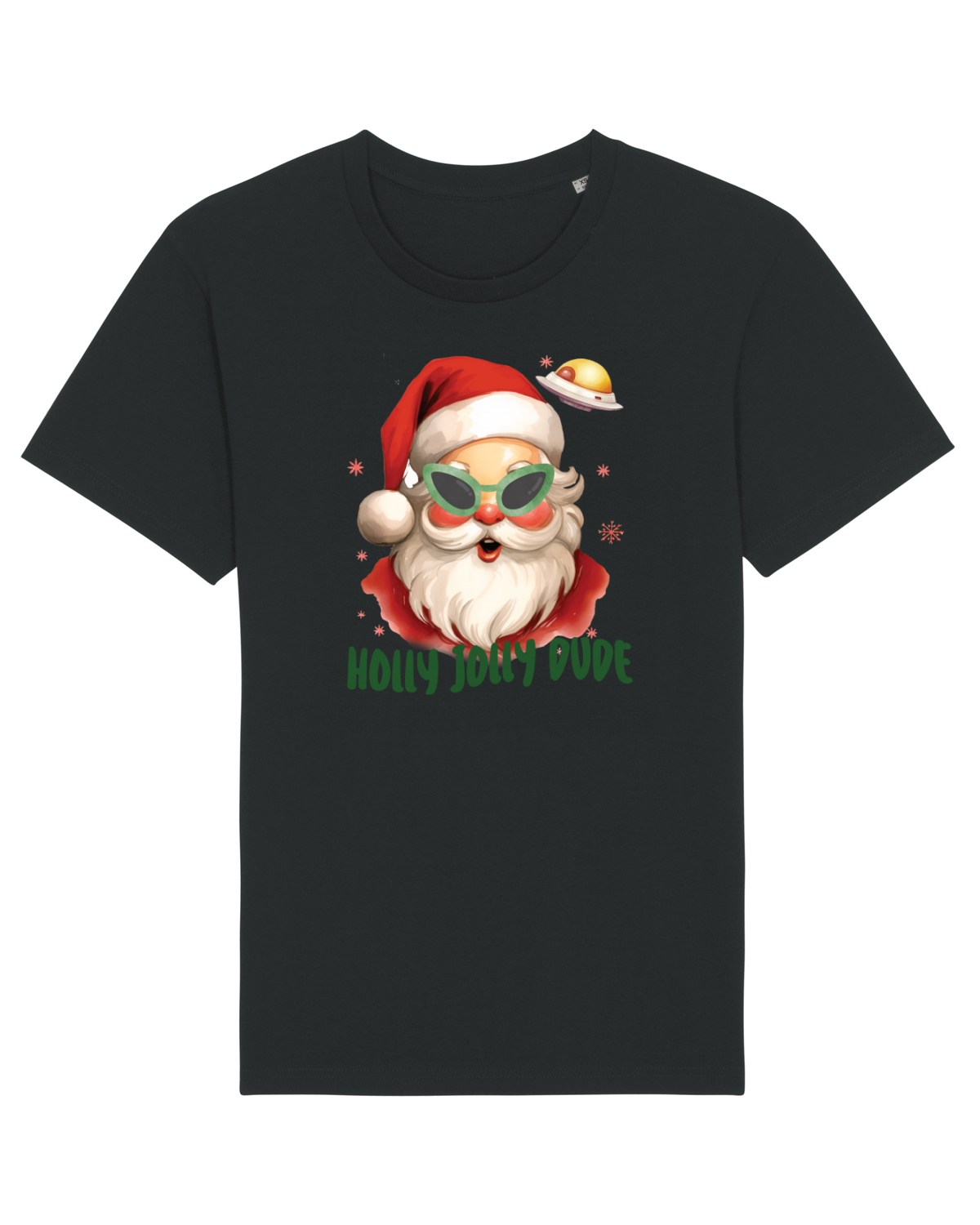 Tricou mânecă scurtă Unisex Rocker Black