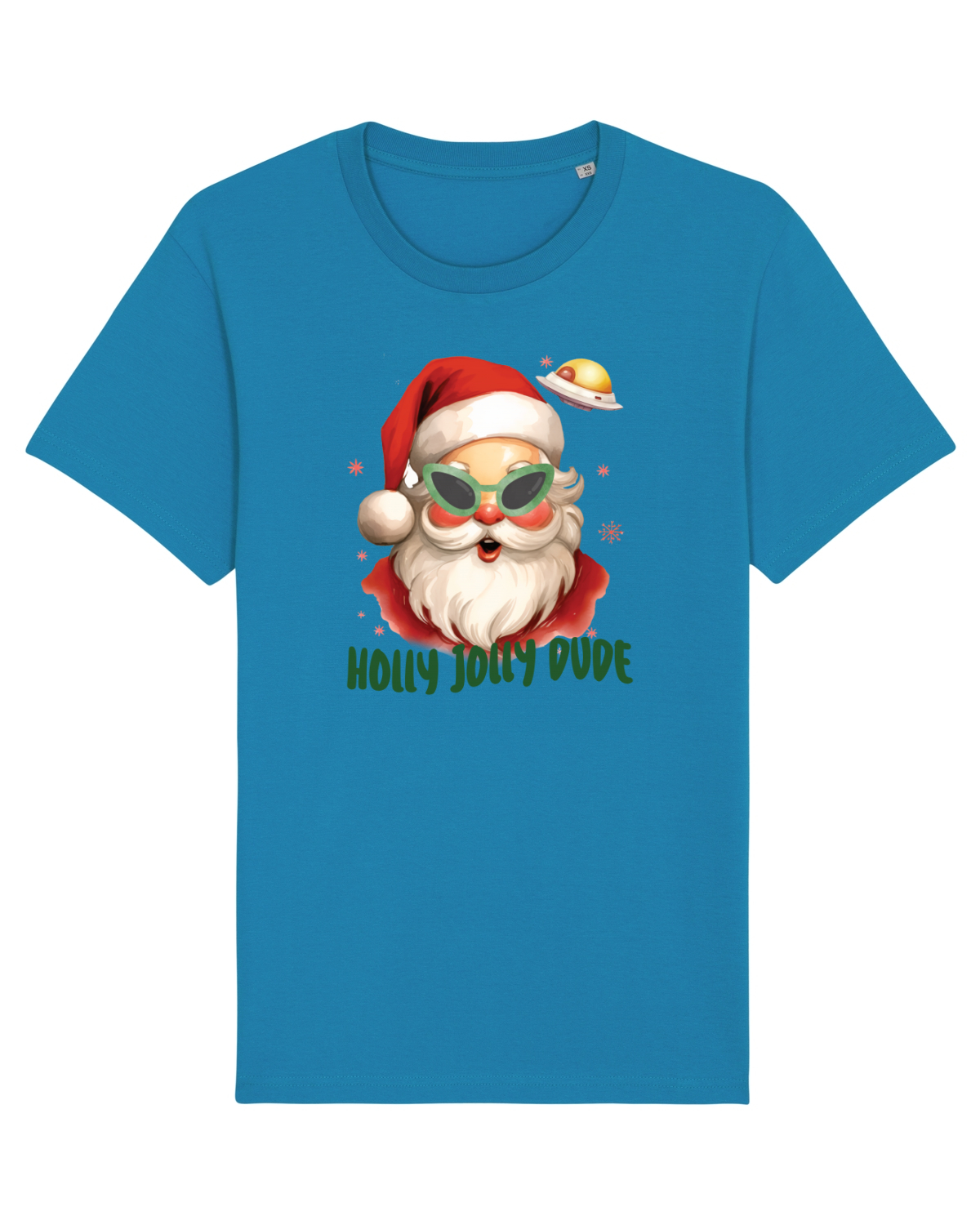 Tricou mânecă scurtă Unisex Rocker Azur