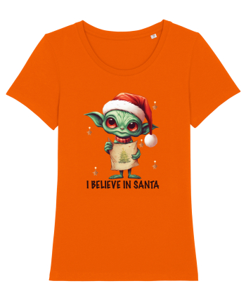 cu extraterestrii de Craciun - I believe in Santa Bright Orange