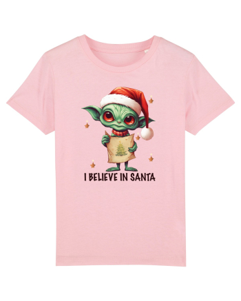 cu extraterestrii de Craciun - I believe in Santa Cotton Pink