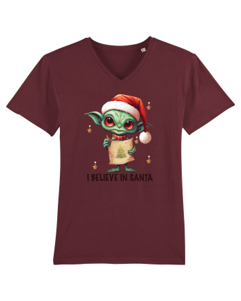 cu extraterestrii de Craciun - I believe in Santa Burgundy