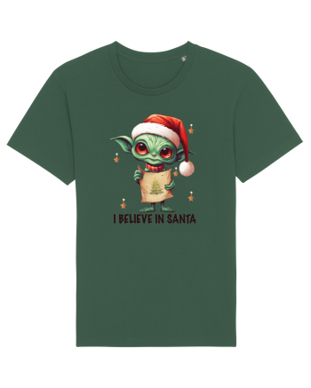 cu extraterestrii de Craciun - I believe in Santa Bottle Green