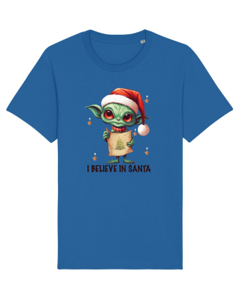 cu extraterestrii de Craciun - I believe in Santa Royal Blue