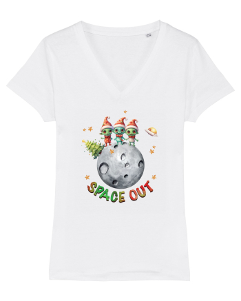 cu extraterestrii de Craciun - Space out White