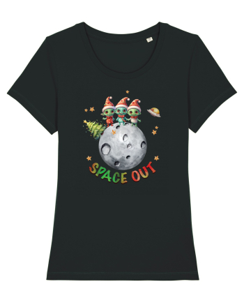 cu extraterestrii de Craciun - Space out Black