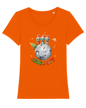 cu extraterestrii de Craciun - Space out Bright Orange