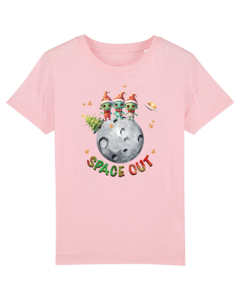 cu extraterestrii de Craciun - Space out Cotton Pink