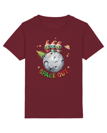 cu extraterestrii de Craciun - Space out Burgundy