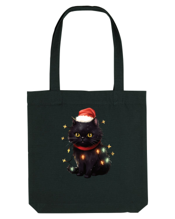cu pisici de Craciun - Christmas Black Cat Black