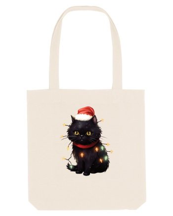 cu pisici de Craciun - Christmas Black Cat Natural