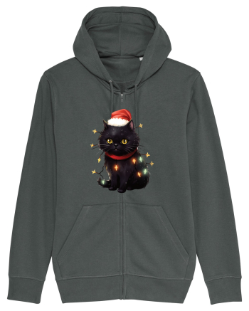 cu pisici de Craciun - Christmas Black Cat Anthracite