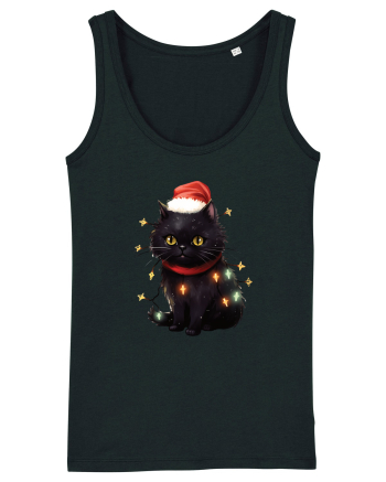 cu pisici de Craciun - Christmas Black Cat Black