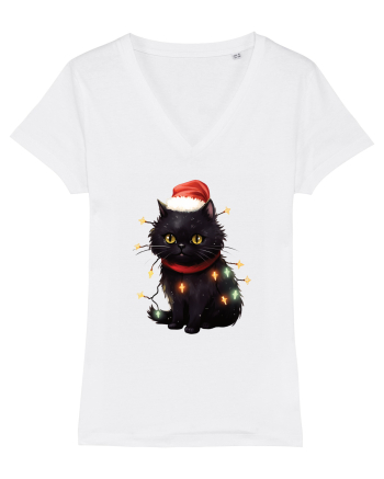 cu pisici de Craciun - Christmas Black Cat White