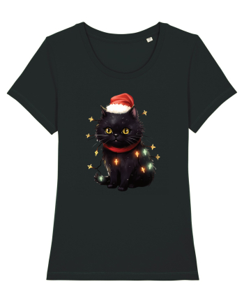 cu pisici de Craciun - Christmas Black Cat Black
