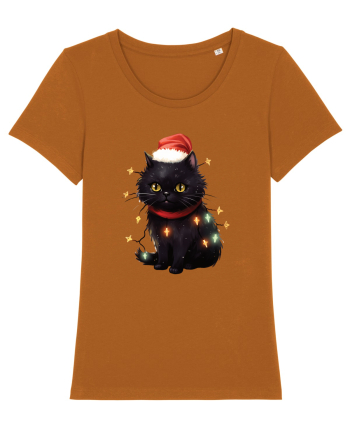 cu pisici de Craciun - Christmas Black Cat Roasted Orange