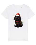 cu pisici de Craciun - Christmas Black Cat Tricou mânecă scurtă  Copii Mini Creator