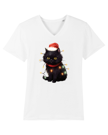 cu pisici de Craciun - Christmas Black Cat White