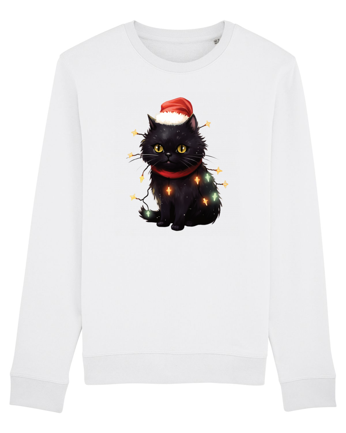 Bluză mânecă lungă Unisex Rise White
