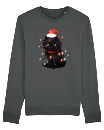 cu pisici de Craciun - Christmas Black Cat Anthracite
