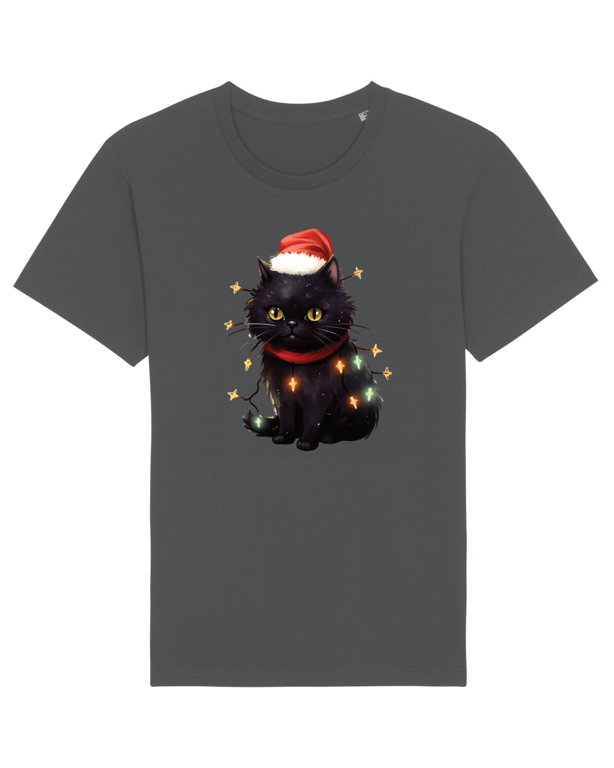 Tricou mânecă scurtă Unisex Rocker Anthracite