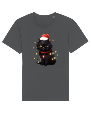 cu pisici de Craciun - Christmas Black Cat Anthracite