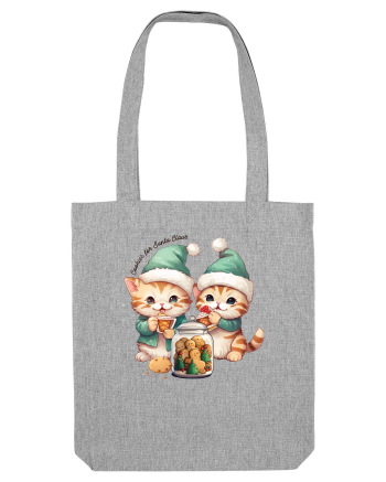 cu pisici de Craciun - Cookies for Santa Claus Heather Grey