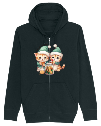 cu pisici de Craciun - Cookies for Santa Claus Black