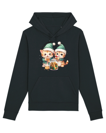 cu pisici de Craciun - Cookies for Santa Claus Black