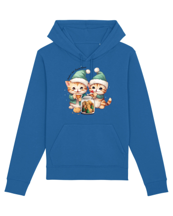 cu pisici de Craciun - Cookies for Santa Claus Royal Blue