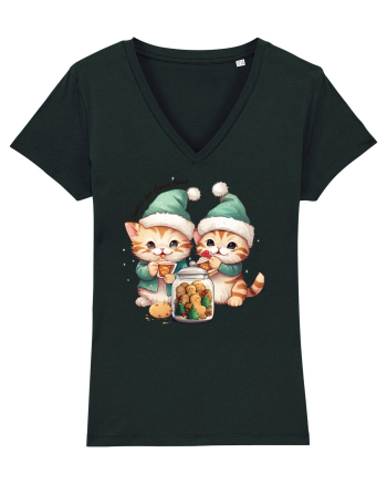 cu pisici de Craciun - Cookies for Santa Claus Black