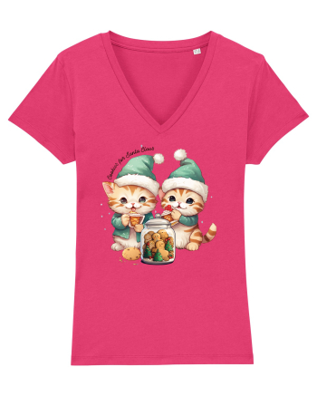 cu pisici de Craciun - Cookies for Santa Claus Raspberry