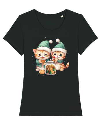 cu pisici de Craciun - Cookies for Santa Claus Black