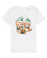 cu pisici de Craciun - Cookies for Santa Claus Tricou mânecă scurtă  Copii Mini Creator