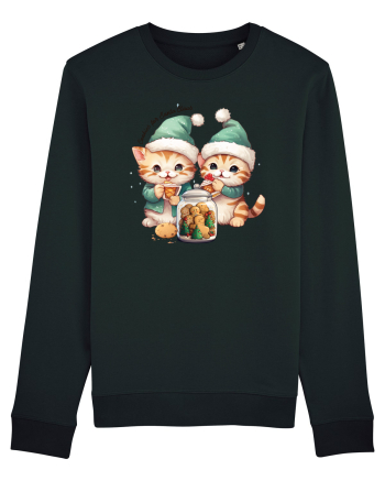 cu pisici de Craciun - Cookies for Santa Claus Black