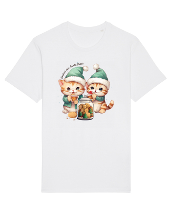 cu pisici de Craciun - Cookies for Santa Claus White