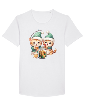 cu pisici de Craciun - Cookies for Santa Claus White