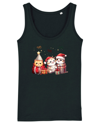 cu pisici de Craciun - Ho ho ho cats Black