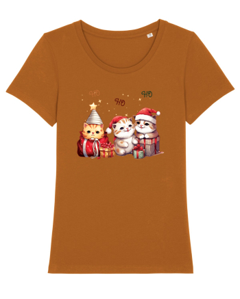 cu pisici de Craciun - Ho ho ho cats Roasted Orange