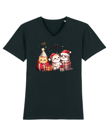 cu pisici de Craciun - Ho ho ho cats Black