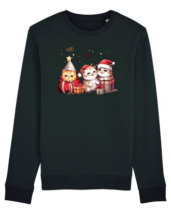 cu pisici de Craciun - Ho ho ho cats Black