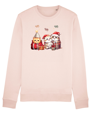 cu pisici de Craciun - Ho ho ho cats Candy Pink