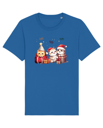 cu pisici de Craciun - Ho ho ho cats Royal Blue