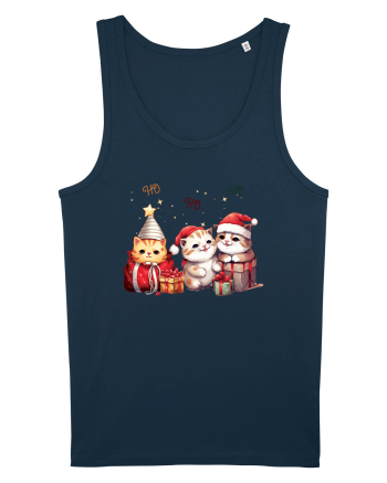 cu pisici de Craciun - Ho ho ho cats Navy