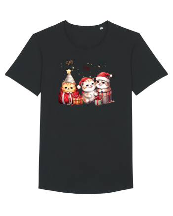 cu pisici de Craciun - Ho ho ho cats Black