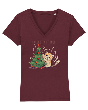 cu pisici de Craciun - I regret nothing Burgundy