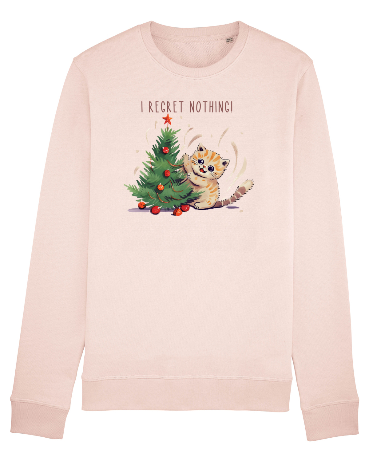 Bluză mânecă lungă Unisex Rise Candy Pink