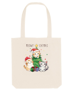 cu pisici de Craciun - Meowy catmas Sacoșă textilă